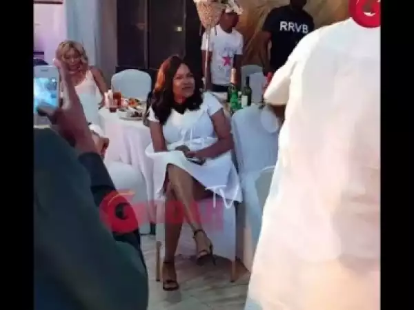 Video: Toyin Aimakhu Abraham Turns Pastor As She Refuses To Dance At Her Mercy Aigbe